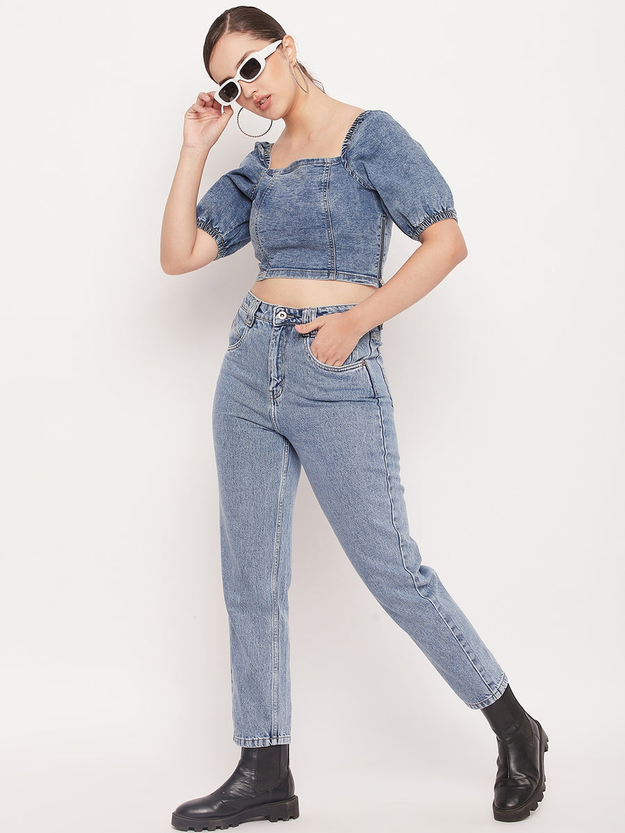 Camla Blue Denim For Women