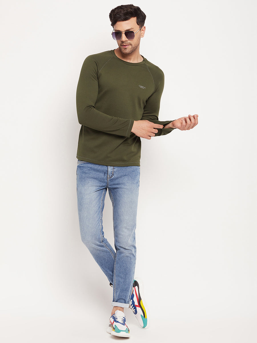 Camla Rust T-Shirt For Men