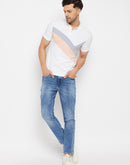 Camla White T- Shirt For Men
