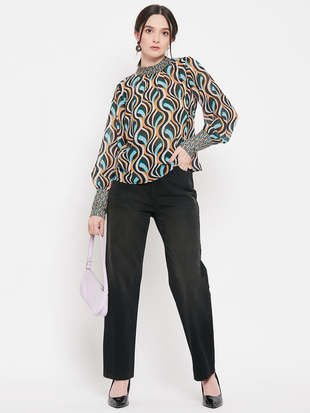 Camla Barcelona Green Top For Women