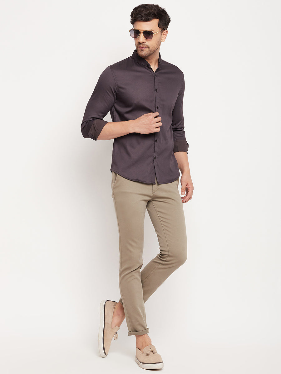 Camla Navy Shirts For Men