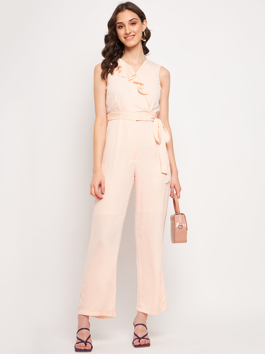 Camla Peach Dress For Women