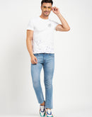 Camla White T- Shirt For Men