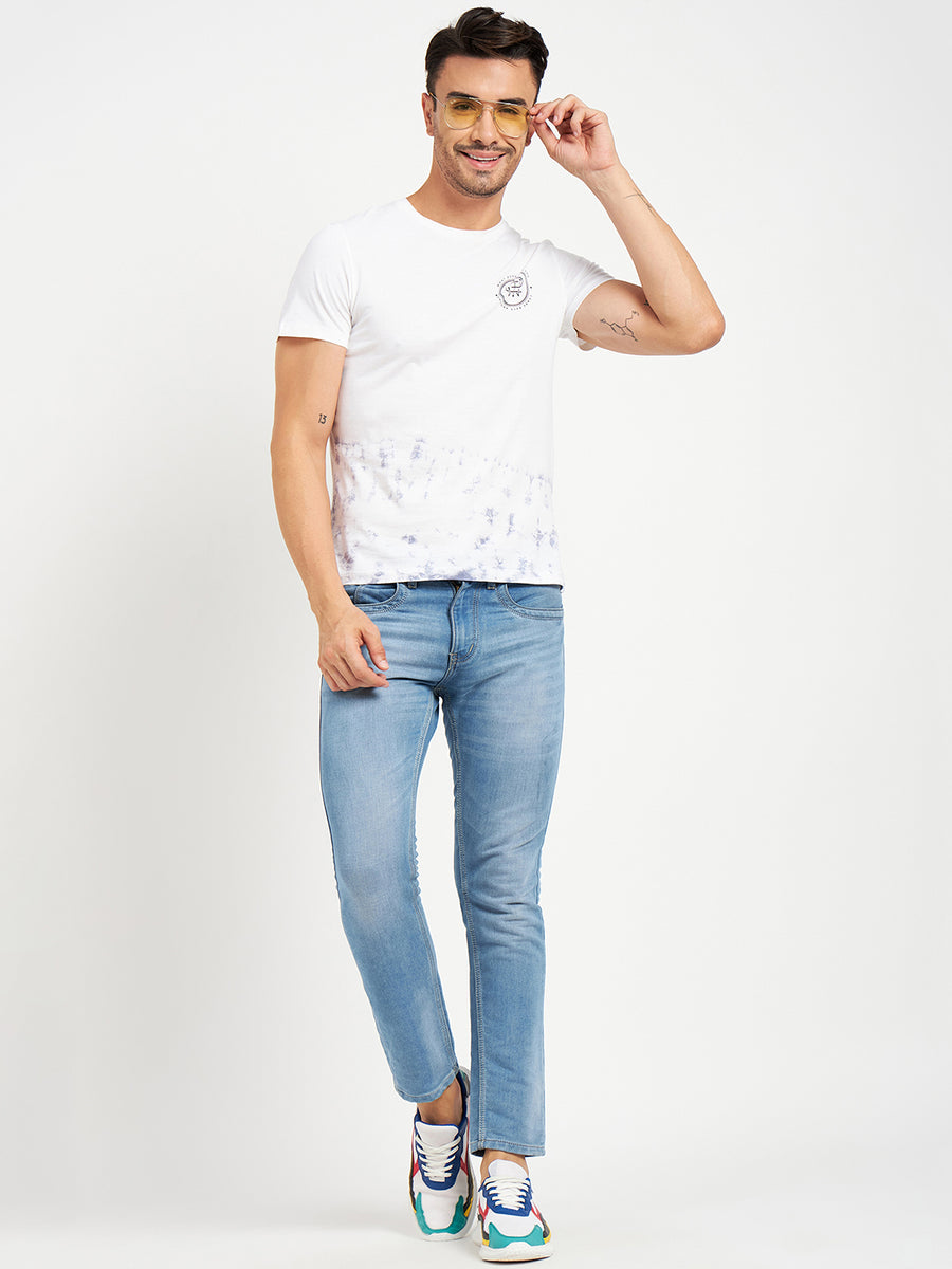 Camla White T- Shirt For Men