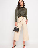 Camla Beige Bottom For Women