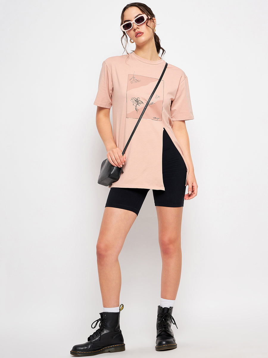 Camla Pink T- Shirt For Women