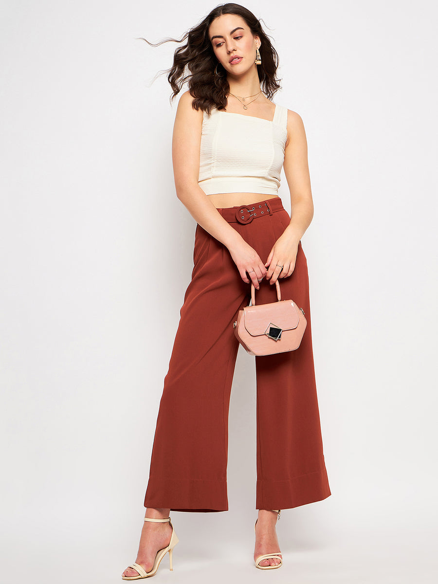 Camla White  Top For Women