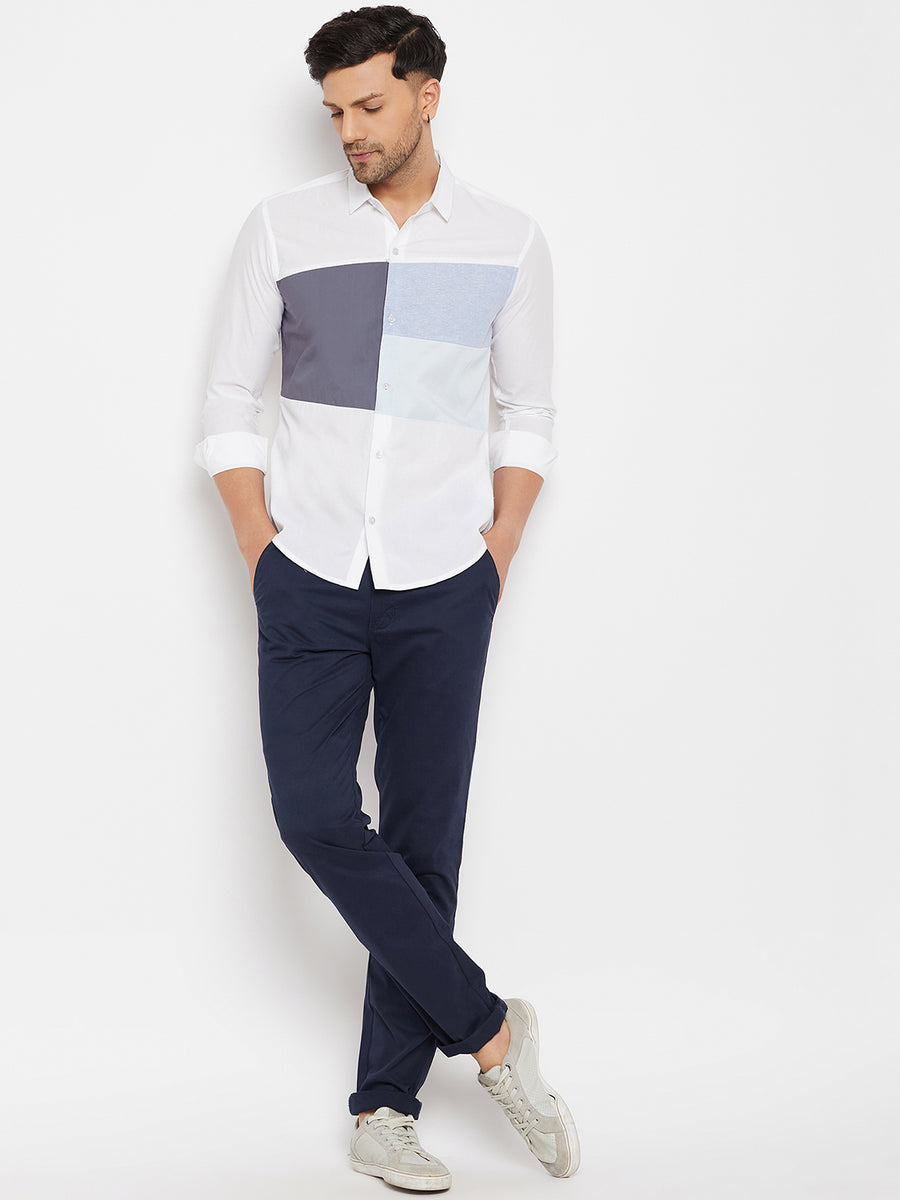 Camla White Shirts For Men