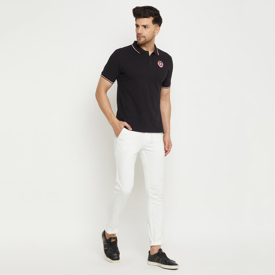 Camla White Trouser For Men
