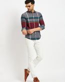 Camla Grey Shirts For Men