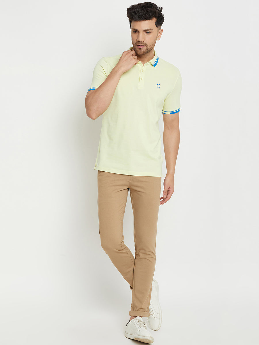 Camla Yellow T-Shirt For Men