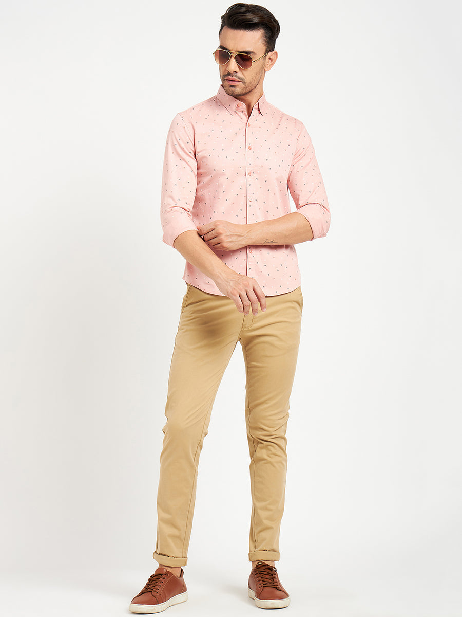 Camla Coral Shirts For Men