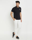 Camla Black T -Shirt For Men