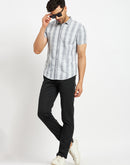 Camla Blue Shirts For Men