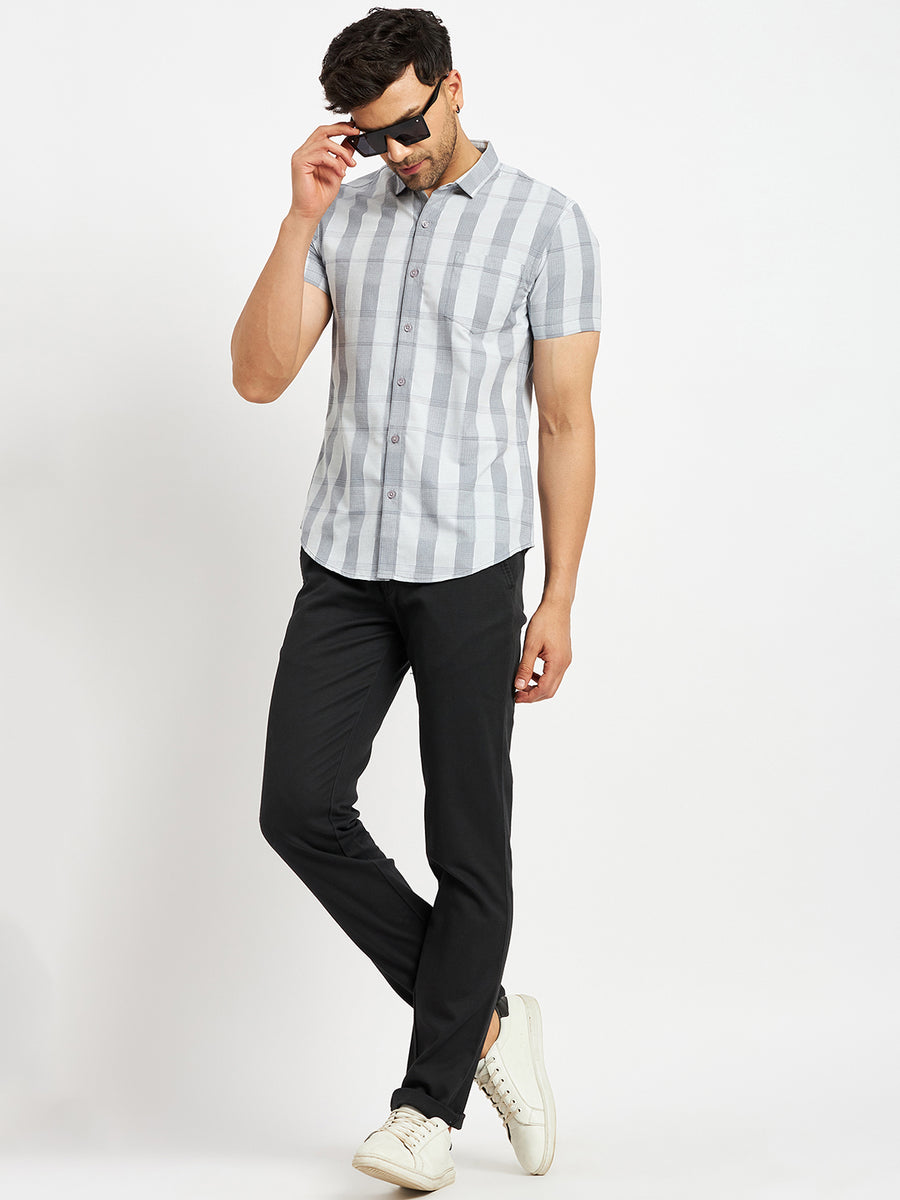 Camla Blue Shirts For Men