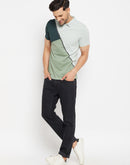 Camla Mintgreen T- Shirt For Men