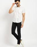 Camla White Shirts For Men