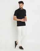 Camla Black T -Shirt For Men