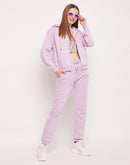 Camla Barcelona Disney Typography Lavender Track Suit