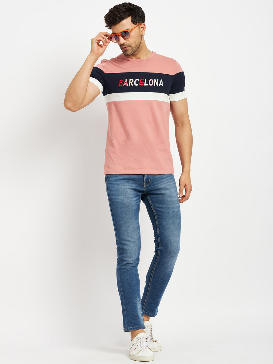 Camla Blush T- Shirt For Men