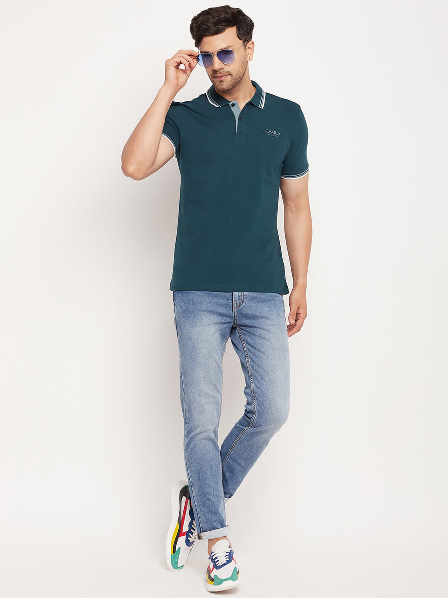 Camla Pink T-Shirt For Men