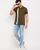 Camla Green T- Shirt For Men