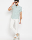 Camla Mintgreen Shirts For Men