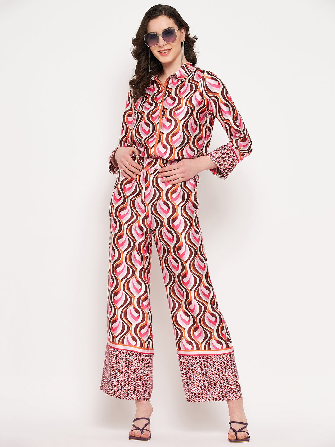 Camla Barcelona Pink Ensemble For Women