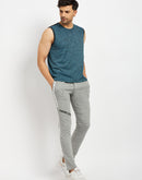 Camla Teal T- Shirt For Men