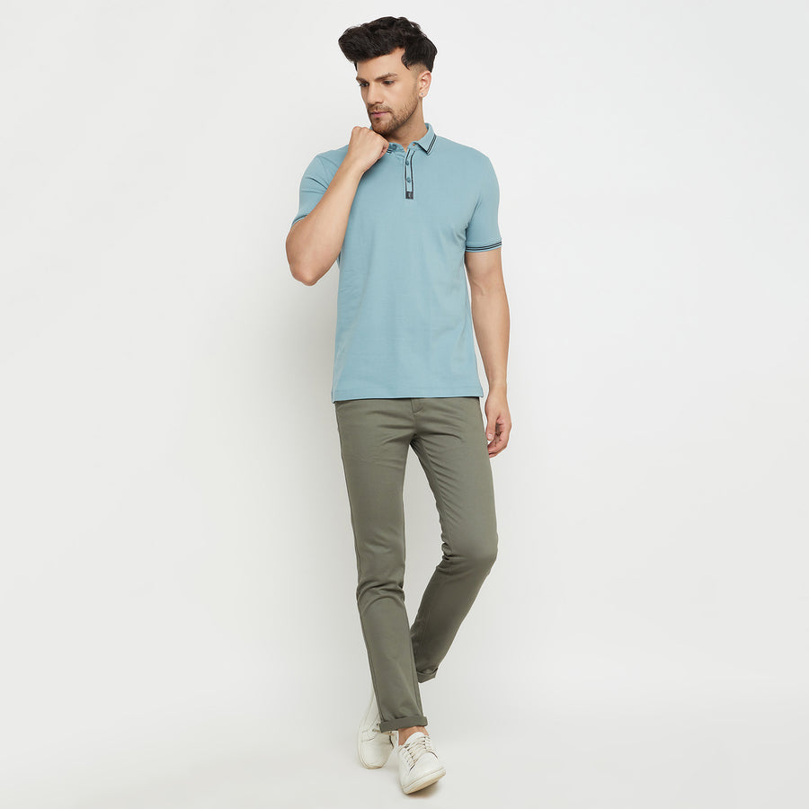 Camla Olive Trouser For Men