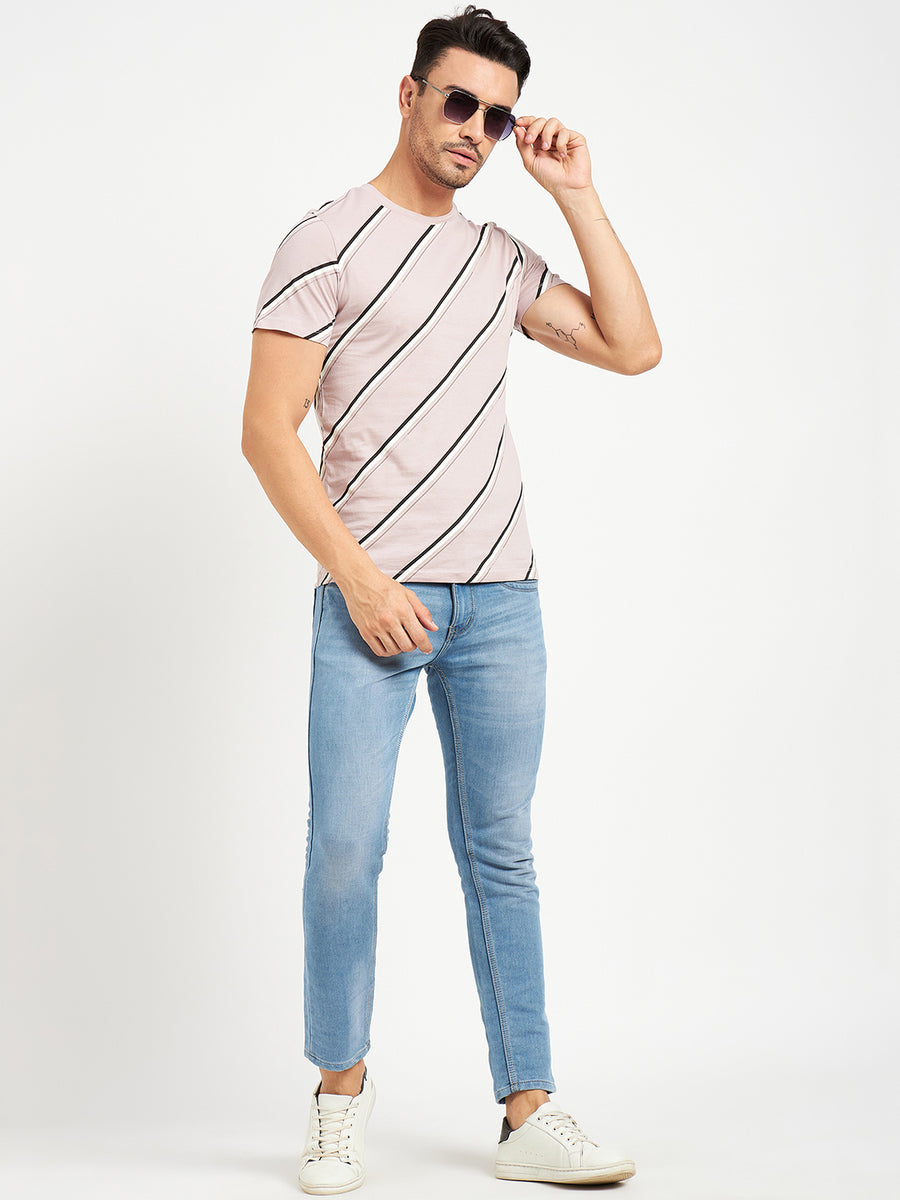 Camla Pink T- Shirt For Men