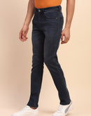 Camla Barcelona Light Fade Whiskered Navy Cotton Denim