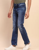 Camla Barcelona Relaxed Dark Blue Stone Wash Denim