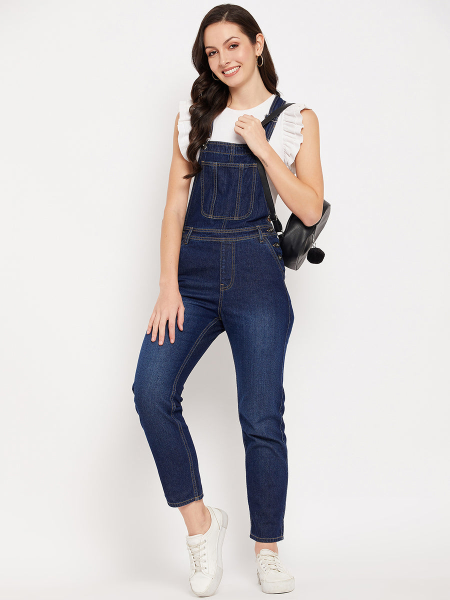 Camla Barcelona Indigo Denim Dungarees