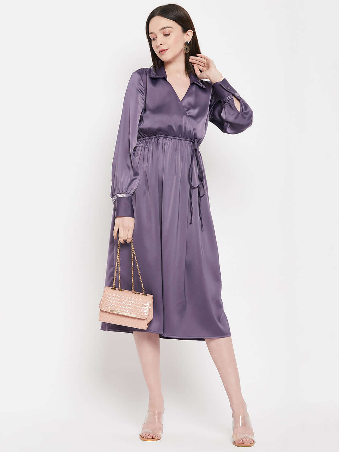 Camla Barcelona Dusty Plum Dress For Women