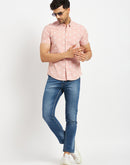 Camla Peach Shirts For Men