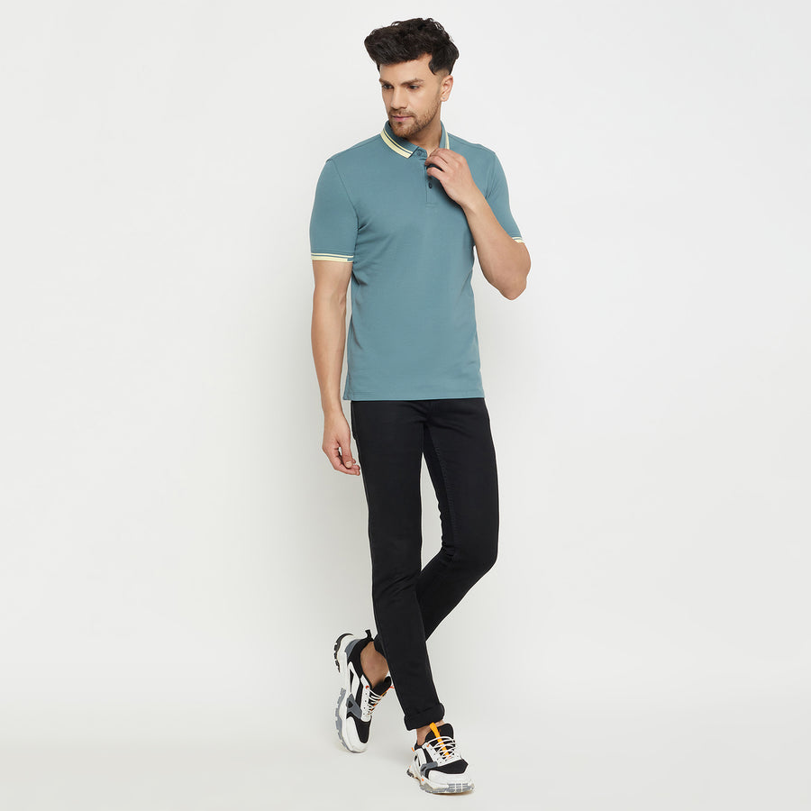 Camla Green T -Shirt For Men