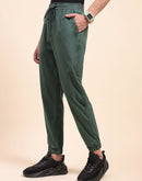 Camla Barcelona Drawstring Waist Bottle Green Jogger