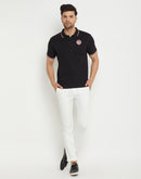 Camla Black T -Shirt For Men