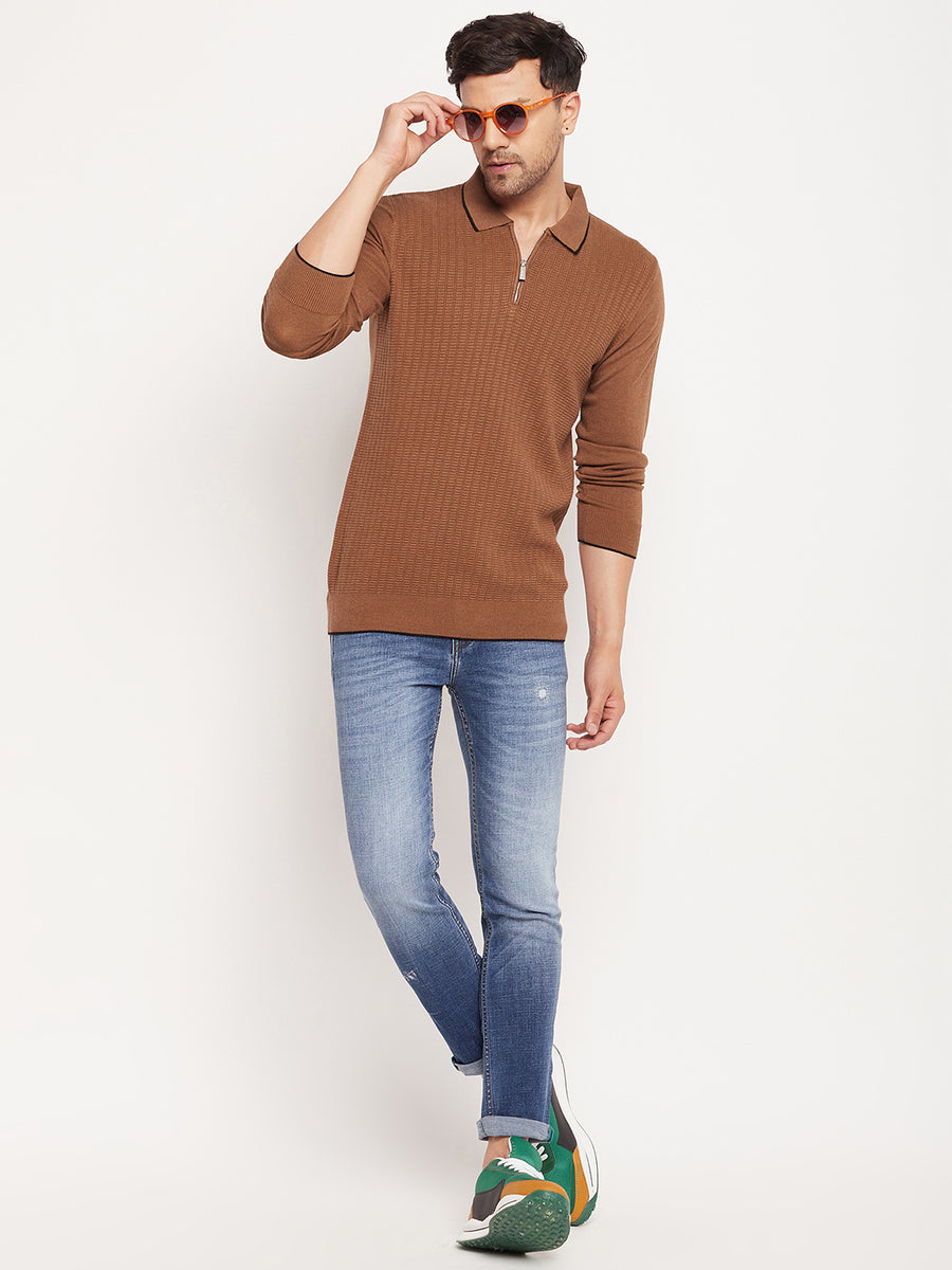 Camla Brown T-Shirt For Men