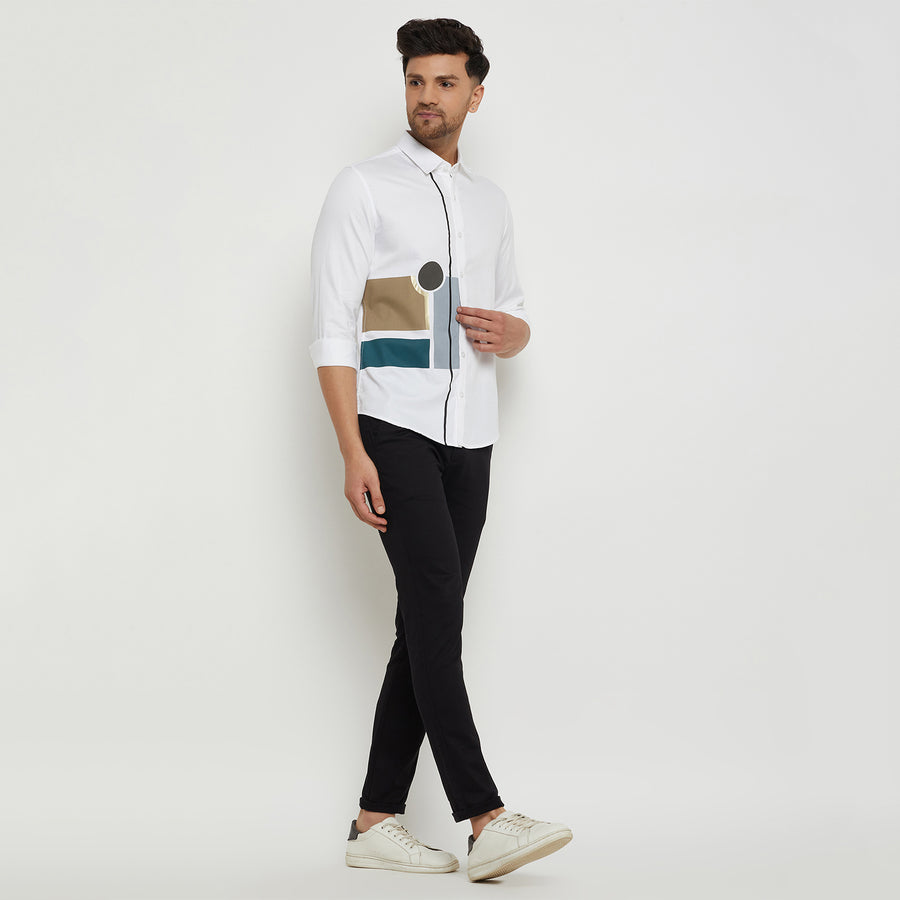 Camla White Shirt For Men