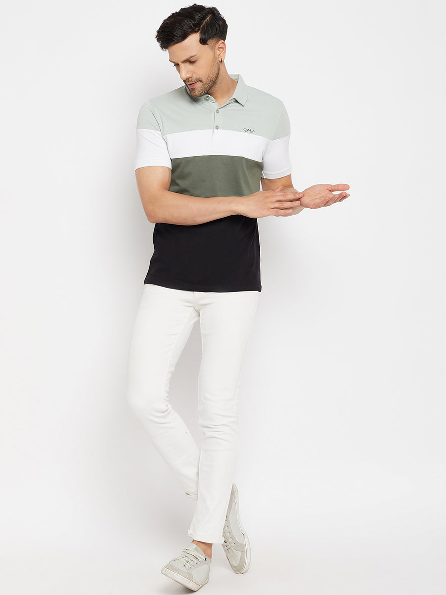 Camla Mint T- Shirt For Men