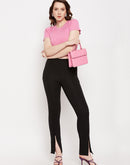 Camla Barcelona Rose Knot Detailed  Crop Top