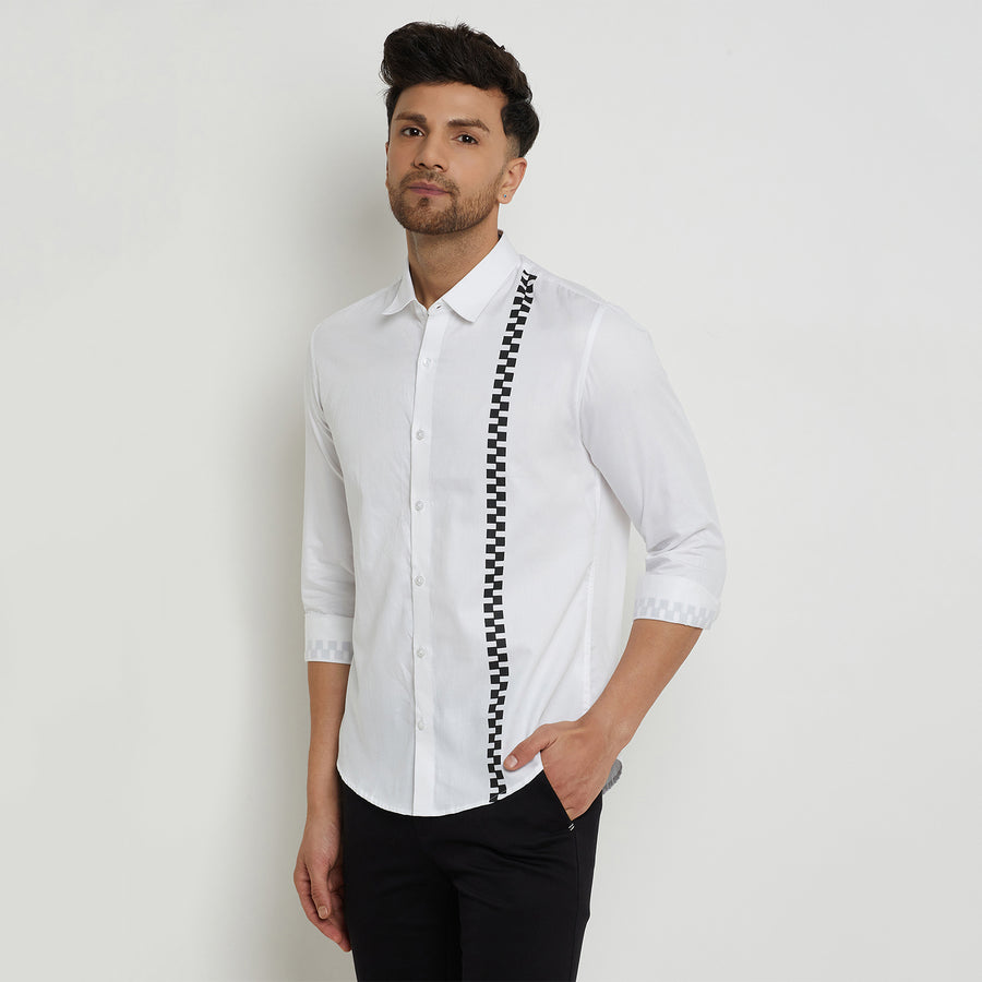 Camla White Shirt For Men