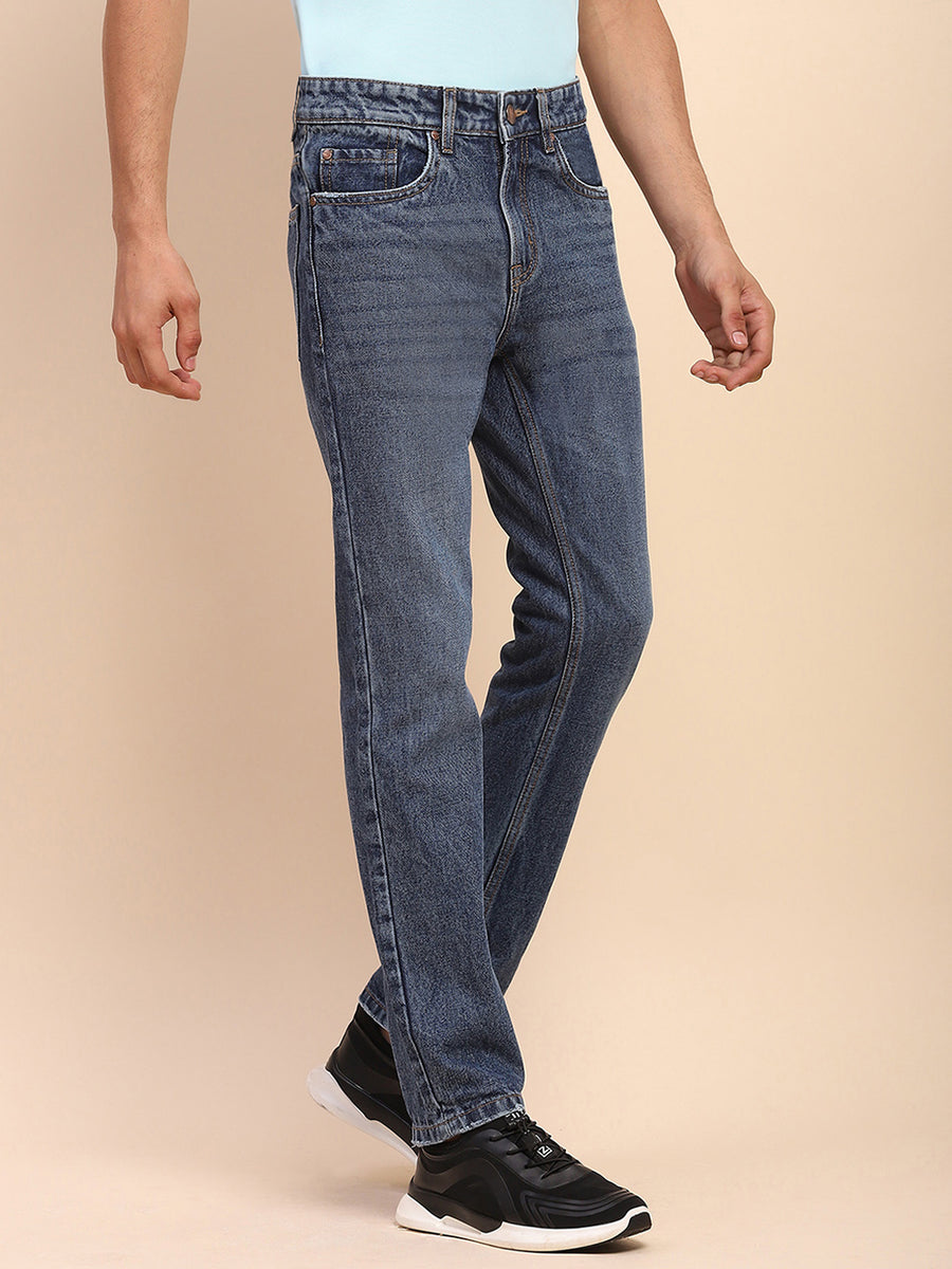 Camla Barcelona Cotton Whiskered Stone Wash Blue Denim