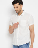 Camla White Shirts For Men