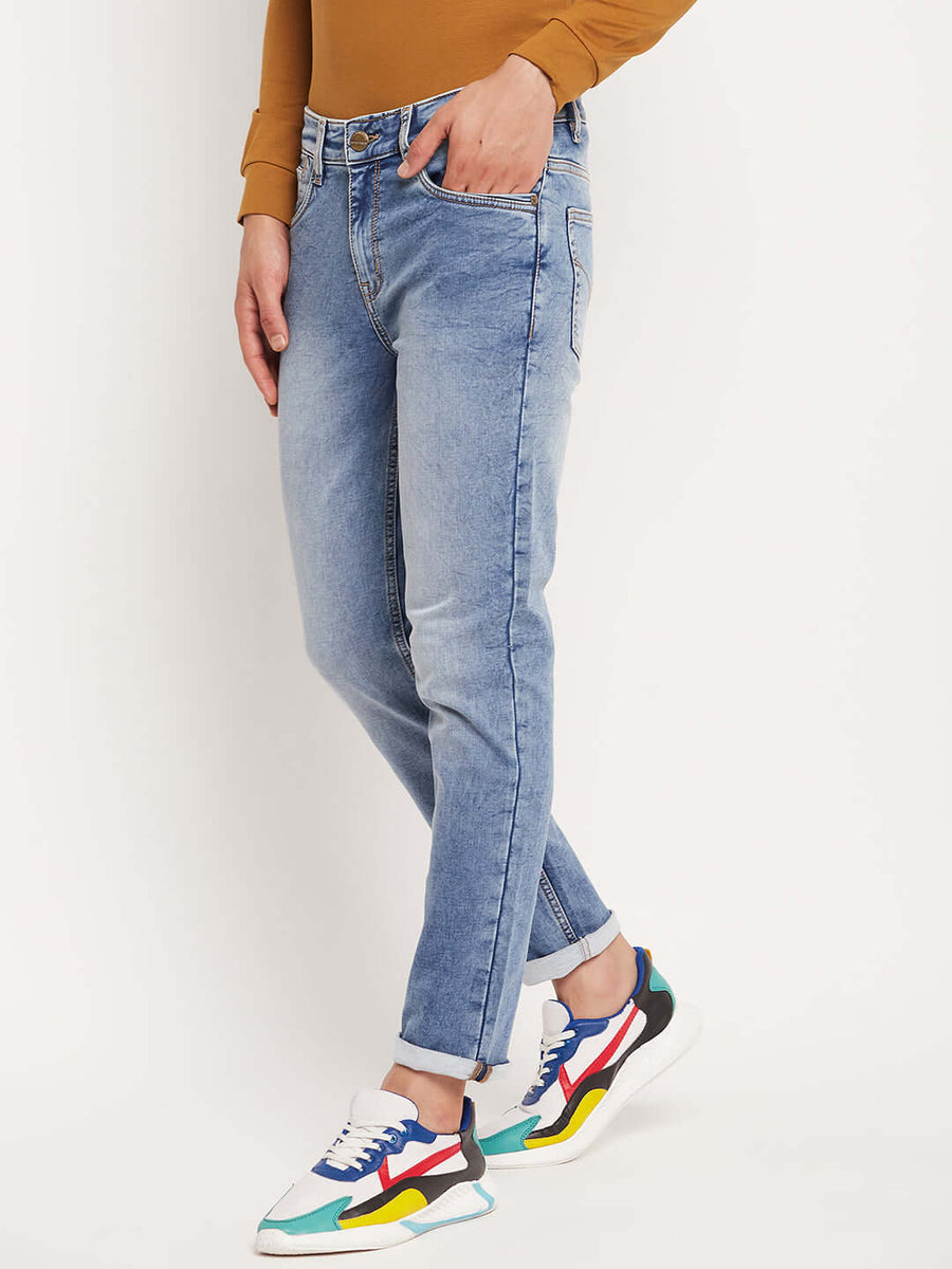 Camla Sky Blue Denim For Men