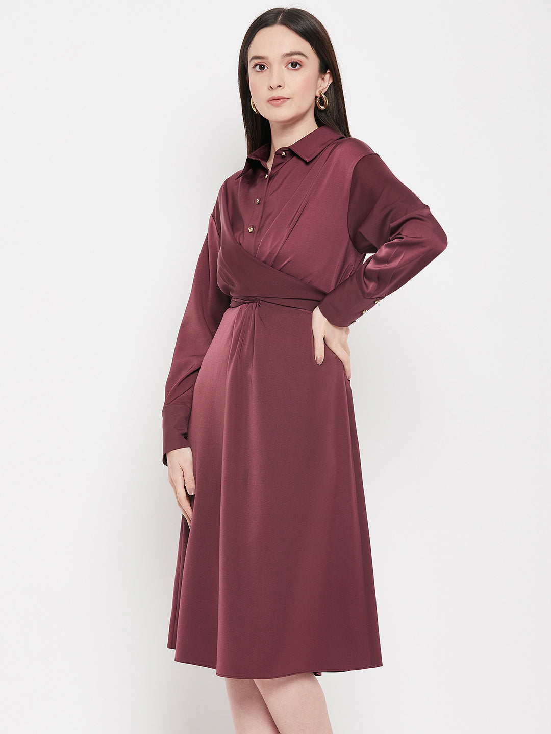 Camla Barcelona Purple Dress For Women