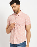 Camla Peach Shirts For Men
