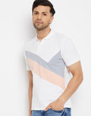 Camla White T- Shirt For Men